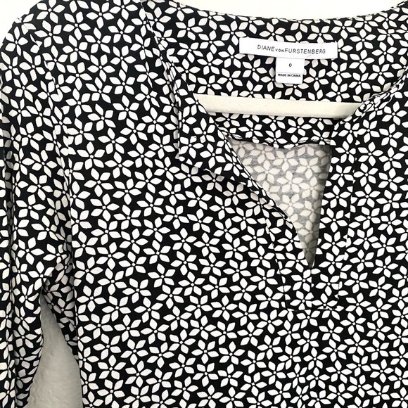 Diane Von Furstenberg Reina Floral Tunic Dress - Picture 2 of 6